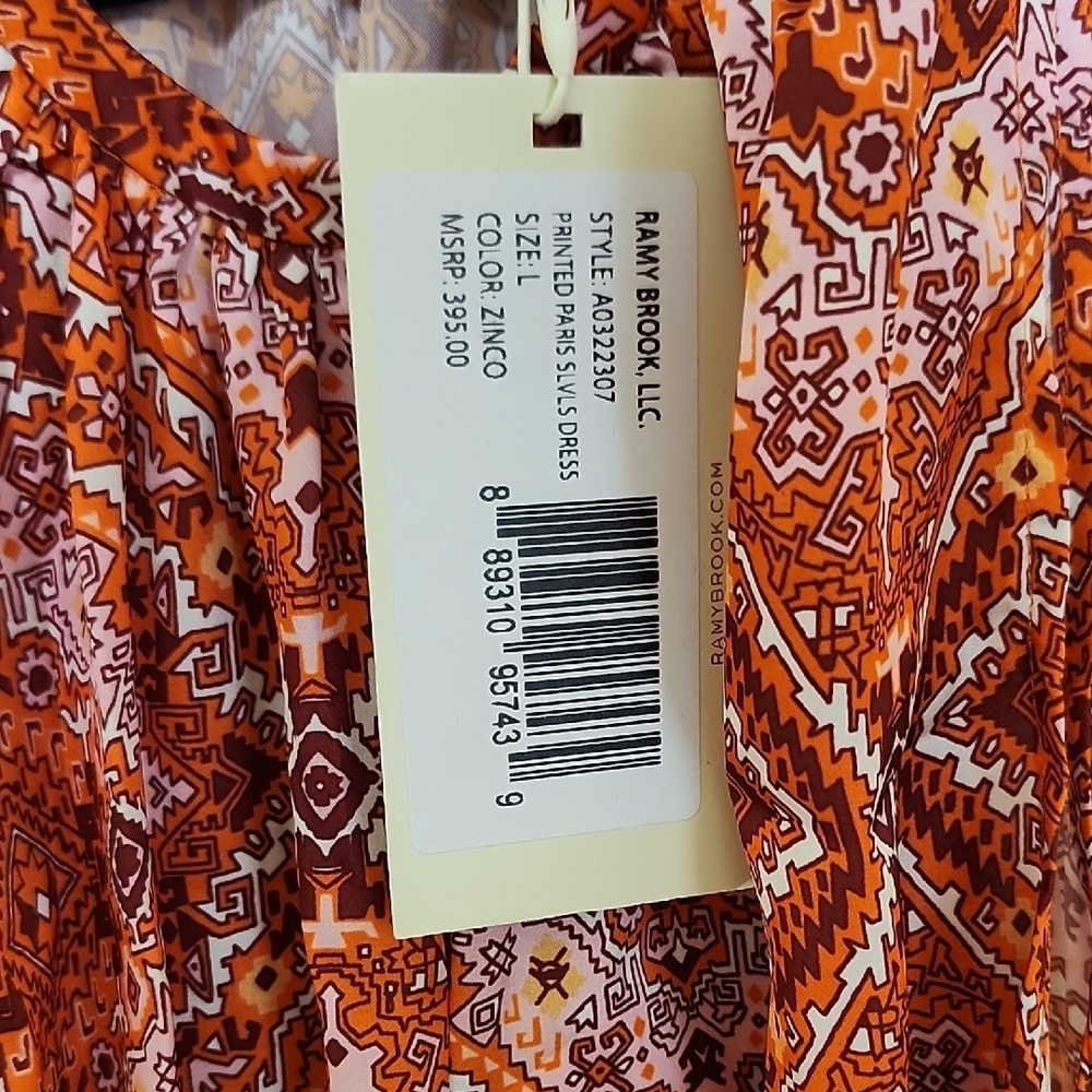 Ramy Brook Red Halter Sundress - Picture 3 of 12